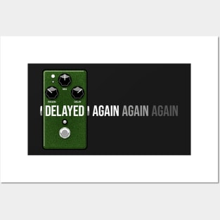 Delayed Again (green) Posters and Art